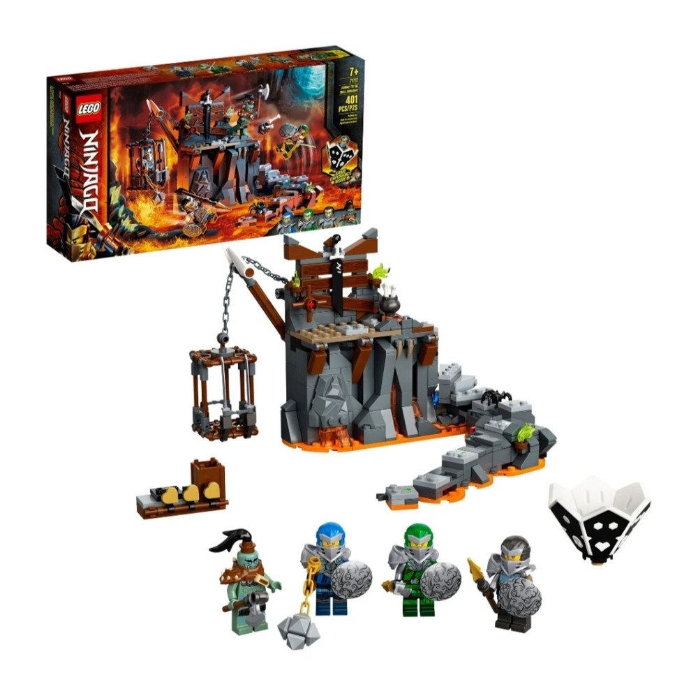 Lego Ninjago 71717 Journey To The Skull Dungeon Building Set Toy NWT